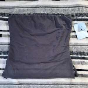 Elegant Gray Tube Top